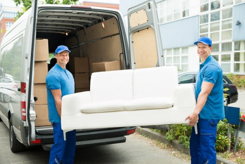 Storage pricing information for a local moving and clearance service