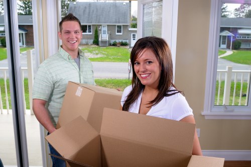 Secure storage container collection service in Stroudgreen