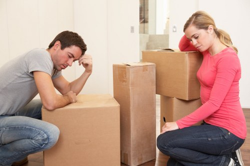 Commercial relocation team organising office removals in Stroudgreen