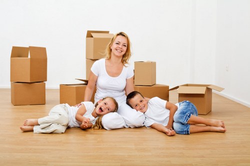Careful furniture loading during a Stroudgreen relocation