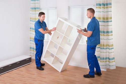 A clean, accessible storage unit prepared for renovation or moving