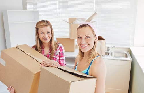 Business relocation equipment prepared for local removals in Stroudgreen